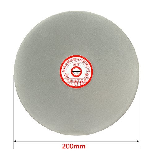 uxcell قرص طحن مسطح مغطى بالماس uxcell 200 مم 8 بوصة حبيبات 600 - Image 3