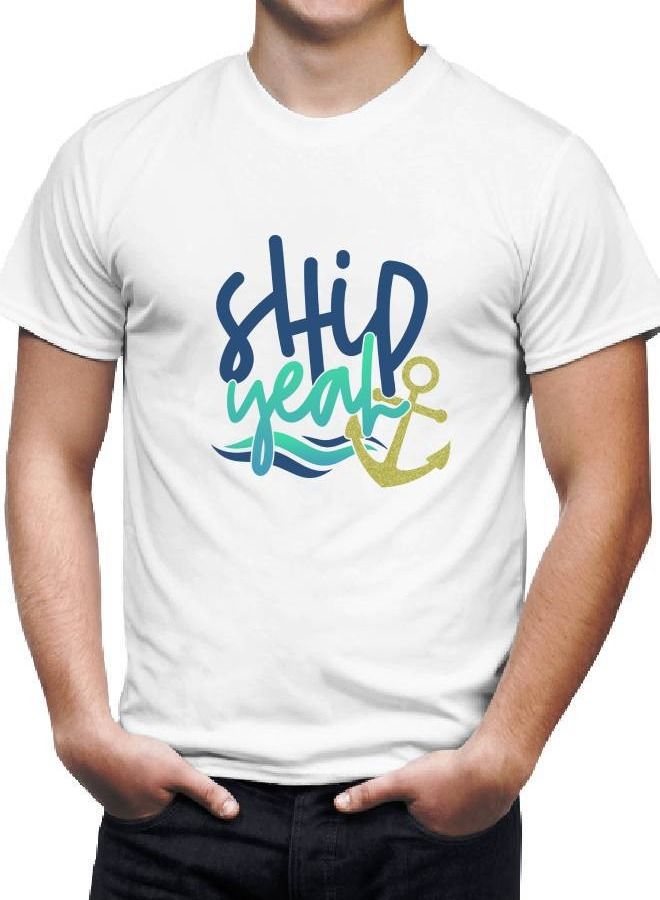 LOUD UNIVERSE Men’s Soft T Shirt Printed Ship Yeah - Image 2