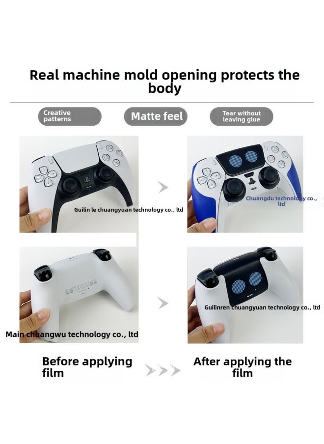 PS5 Handle Stickers Black Myth Wukong Pain Stickers Small Robot Pain Stickers With A Generation Of Explosions On The Back-Color:PS5BM-0170