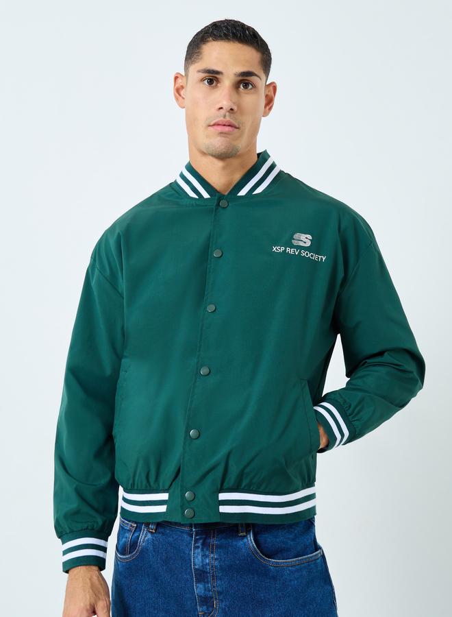 ستايلي جاكيت بومبر فضفاض بنمط فارسيتي - Image 3