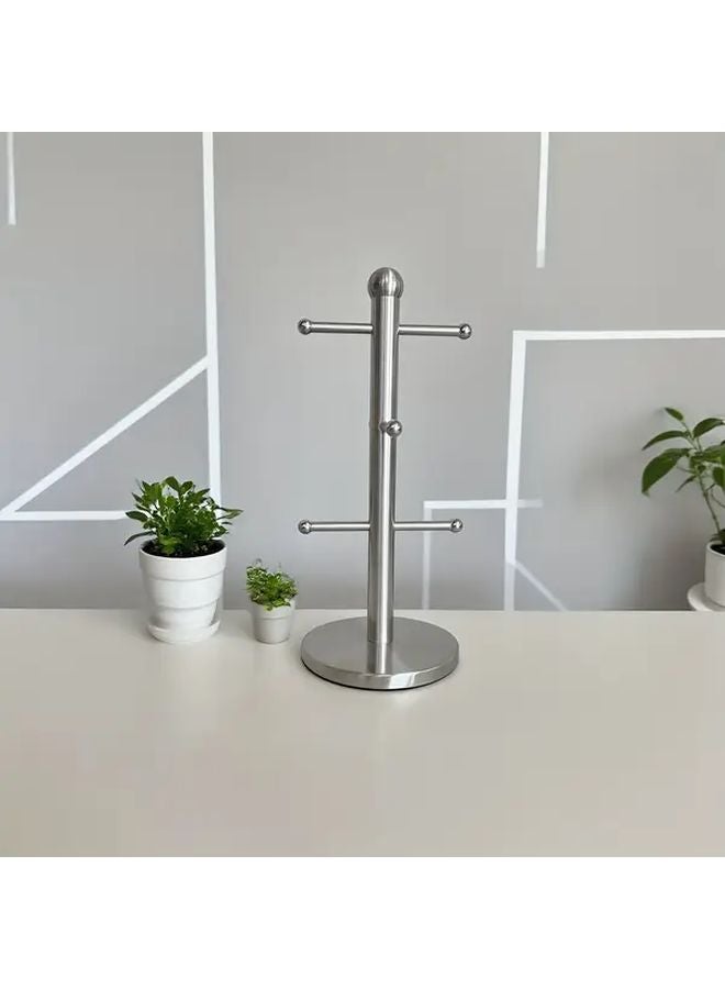 KZ 501 Stainless Steel Cup Holder Space Saving Vertical Organizer Kitchen Office - Image 5