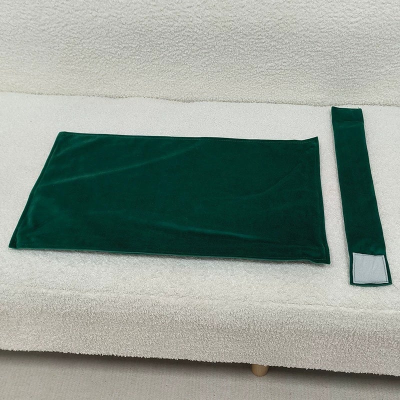 Rectangle velvet living room sofa cushion large backrest cushion pillow headboard lumbar pillow pillowcase cover without core - Image 5
