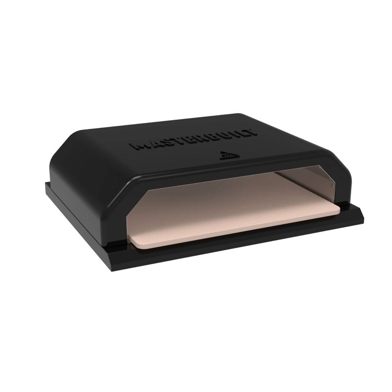 فرن بيتزا خارجي من ماستربيلت MB20181722 سلسلة جاذبية كبير باللون الأسود