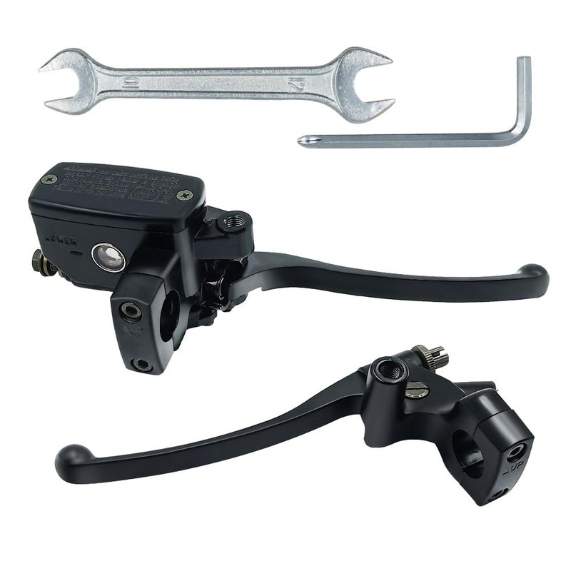 Triumilynn 1" 25mm Right Brake Master Cylinder Replacement for Honda Shadow VT600 VT750 VT1100 VT1300 VTX1300 VF750 Kawasaki Suzuki Yamaha
