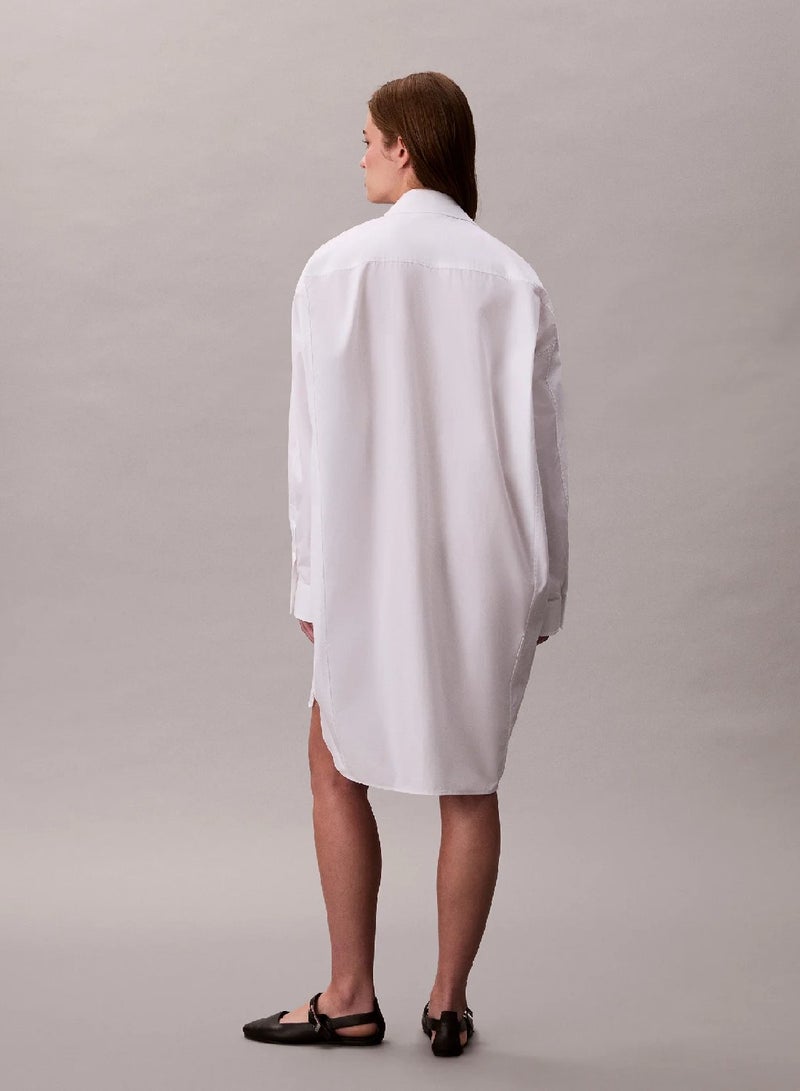 Calvin Klein Jeans Oversized Shirt Dress - Image 3