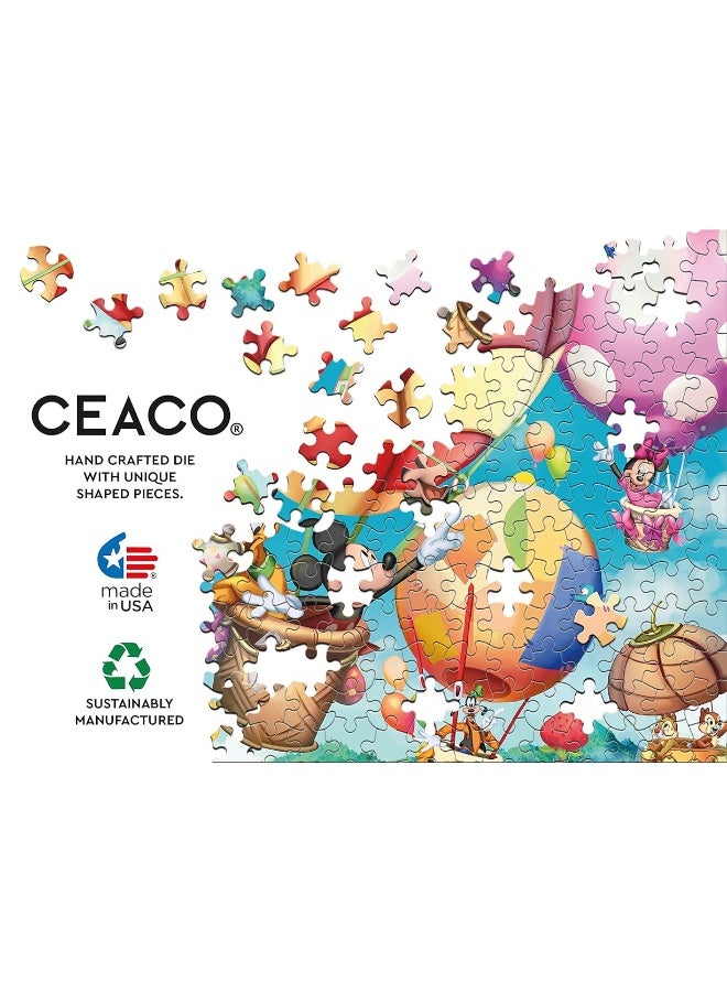 Ceaco - Disney - Mickey's Air Balloon - 300 Oversized Piece Jigsaw Puzzle - Image 5