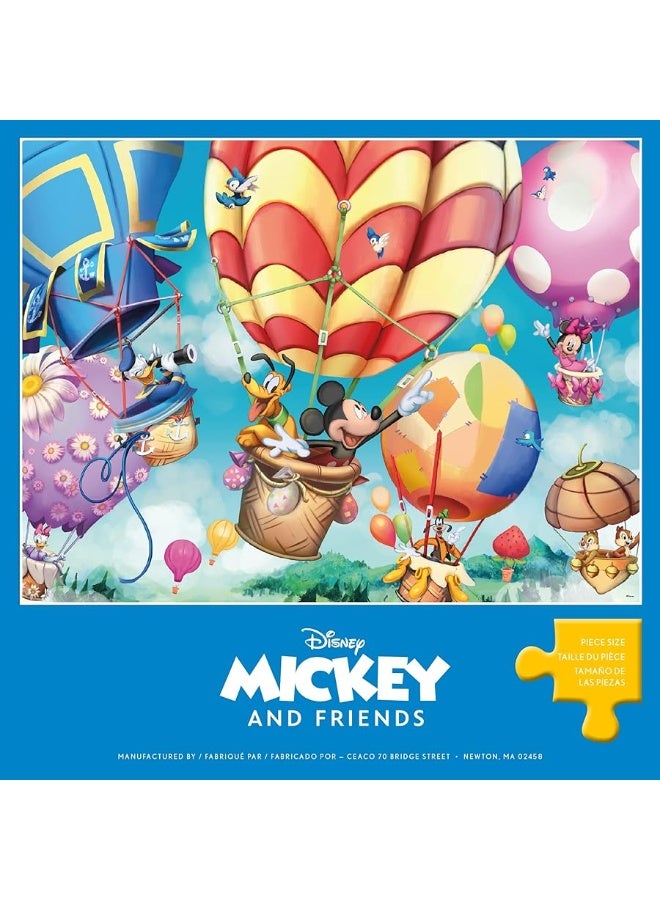 Ceaco - Disney - Mickey's Air Balloon - 300 Oversized Piece Jigsaw Puzzle - Image 4