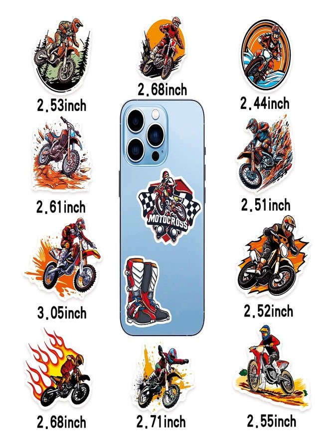 Cleverplay 100 Pack Dirt Bike Motorcycle Stickers, Motocross Bike Party Favors, Birthday Decorations - Image 5