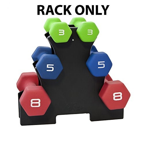CAP Barbell SDV-0 Dumbbell Stand, Black - Image 2
