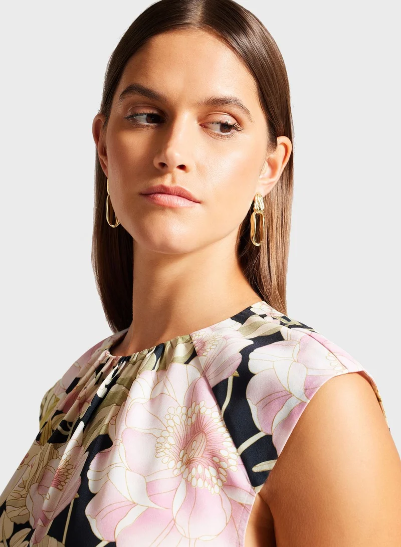 Ted Baker Floral Print Top