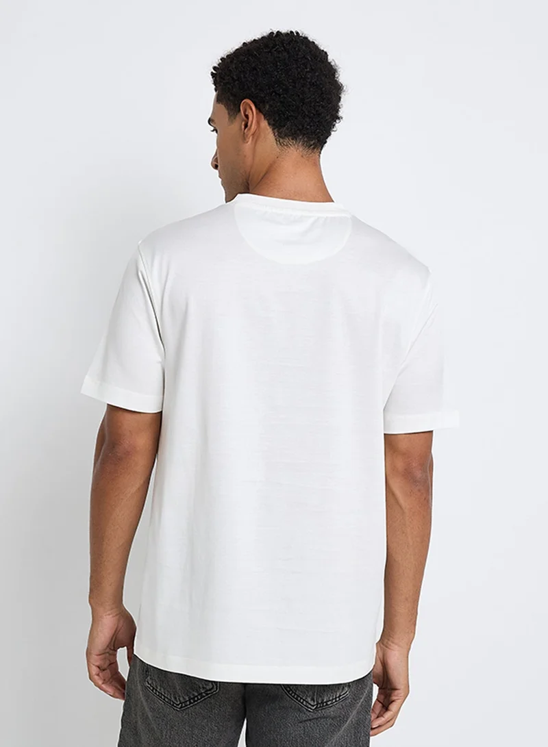 Ben Sherman Basic Mercerised Cotton Crew Neck T-Shirt