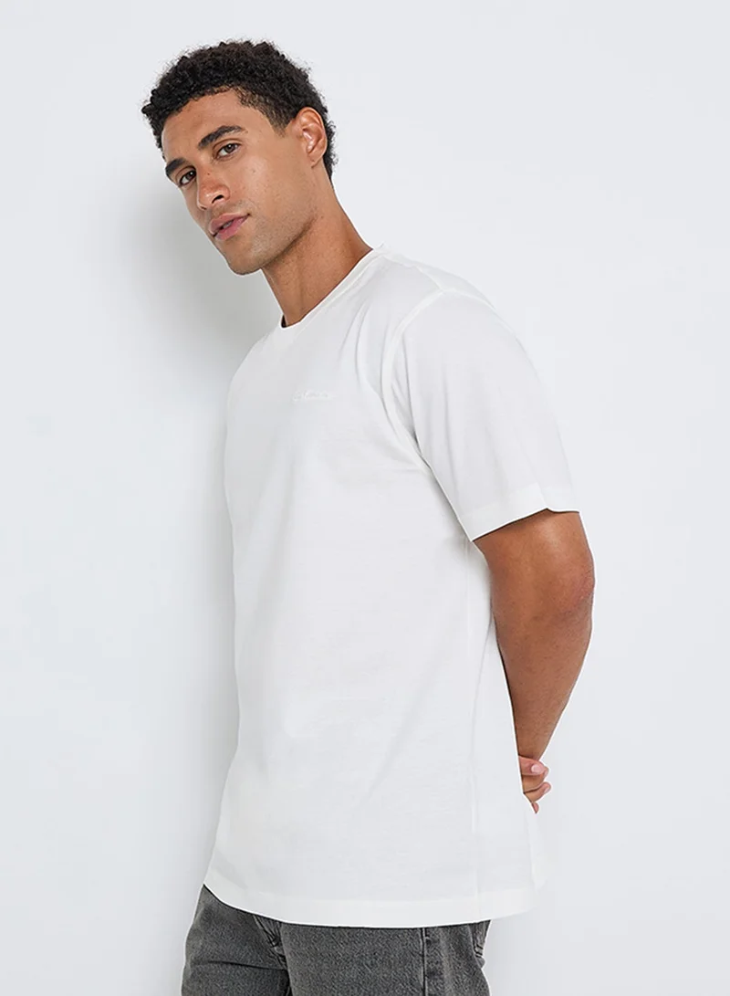 Ben Sherman  Basic Mercerised Cotton Crew Neck T-Shirt for Men | Best Price UAE