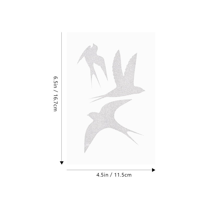 Frosted Anti Collision Window Stickers For Bird Protection Set Of 20 Home Decor Clings - Image 3