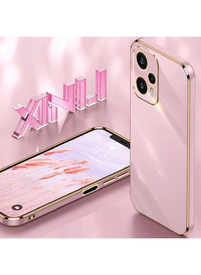 شين لي تونج جراب لهاتف Xiaomi Redmi Note 12 Turbo ذو حافة مستقيمة 6D مطلي بالكهرباء من مادة TPU - Image 5