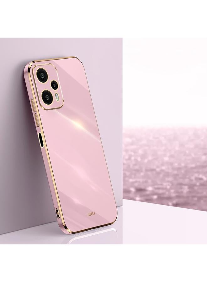 شين لي تونج جراب لهاتف Xiaomi Redmi Note 12 Turbo ذو حافة مستقيمة 6D مطلي بالكهرباء من مادة TPU - Image 1