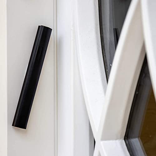 A&S Mezuzot Mezuza Aluminum Waterproof Case Peel & Stick Easy Installation Home Blessing (Black, 6inch) - Image 3