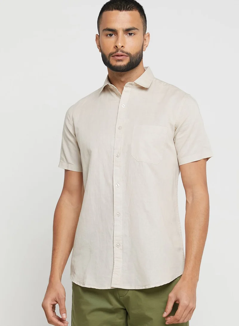 Robert Wood Camp Collar Shirt