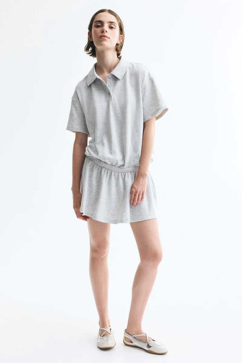 H&M  Sweatshirt polo dress for Women | Best Price UAE