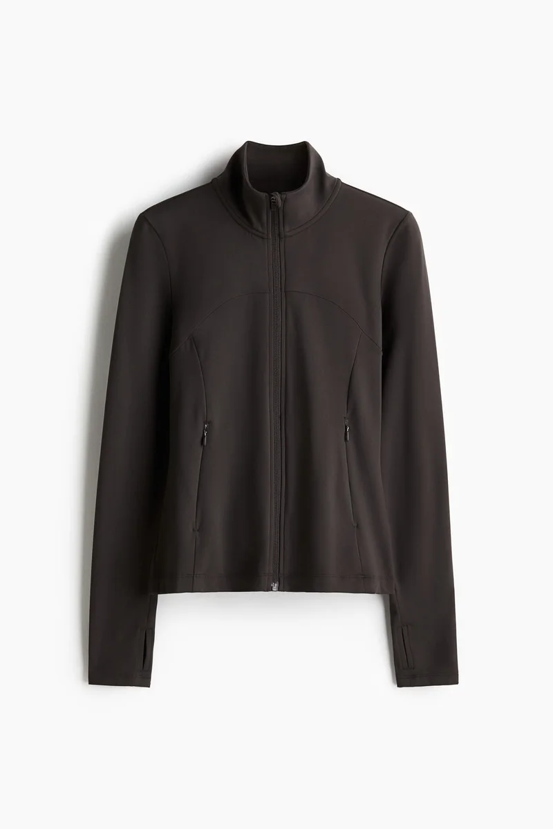 H&M Zip-through sports jacket in SoftMove™