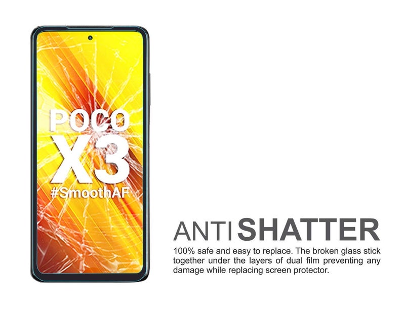 DD SON tempered glass for Vivo, OnePlus, Samsung, Oppo and etc (A-Poco X3 (2020)) - Image 2