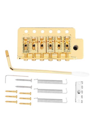 A Tremolo System Set, 6-String Guitar Tremolo Bridge with Roller Single Locking Vibrato Bridge Tension Springs Replacement Part for Electric Guitar - pzsku/Z8FCEF8F67E83C73FB816Z/45/_/1679534465/a083e430-e538-4abd-b1ba-040a3a24f653