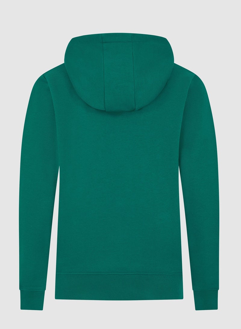 Aston Martin AMF1 FW KIDS LOGO HOODY  - Image 2