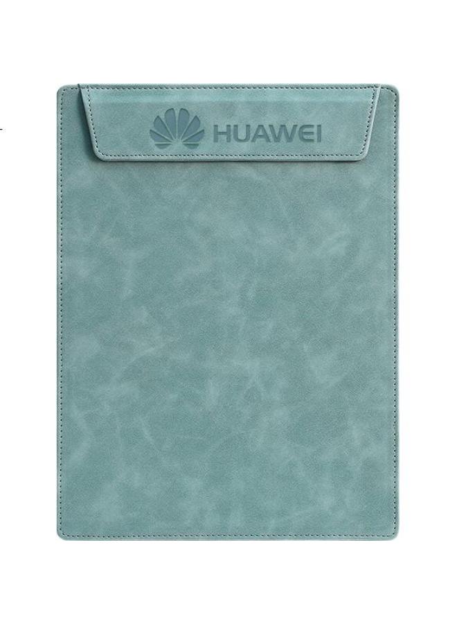 Simaa لوحة كتابة مغناطيسية جلدية A4 من سيمة، لوحة تقارير كتابة الأعمال، وسادة كتابة متعددة الوظائف بتصميم عمودي، بني - Image 2