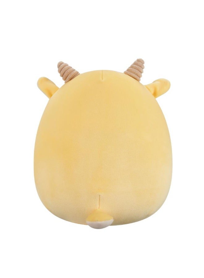 Squishmallows SQCR - Little Plush (7.5" Squishmallows) (Miel - Yellow Goat W/Spotted Belly) - Image 4
