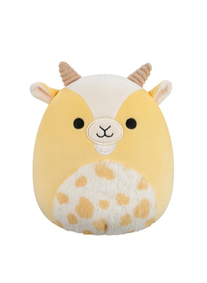 Squishmallows SQCR - Little Plush (7.5" Squishmallows) (Miel - Yellow Goat W/Spotted Belly) - Image 1