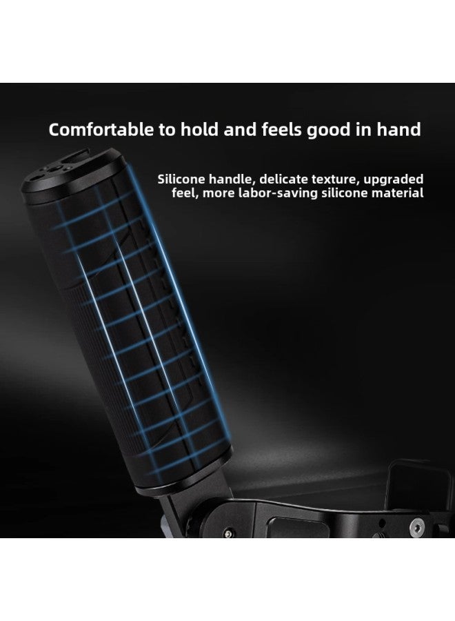 SLR Camera Shooting Stabilizer Handheld Folding U-shaped DV Portable Hot Shoe Anti-shake Stabilizer Fill Light Bracket-Color:U-shaped Three-hot Boots  - Image 5