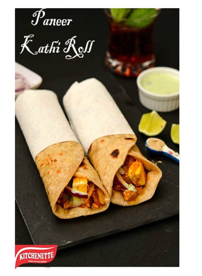 Kitchenette Food Wrapping Paper - 65 Meter || Family Pack || Food Grade and Unprinted Paper || Coreless Roll || Microwave Safe||AKA ; Butter Paper || Pack of 2 - Image 4