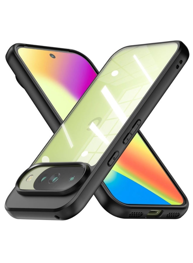 جراب حماية شفاف مقاوم للصدمات لهاتف Pixel 11 / Pixel 11 Pro، مزود بحواف خلفية مقاومة للاصفرار مع حماية من مادة TPU. - Image 1