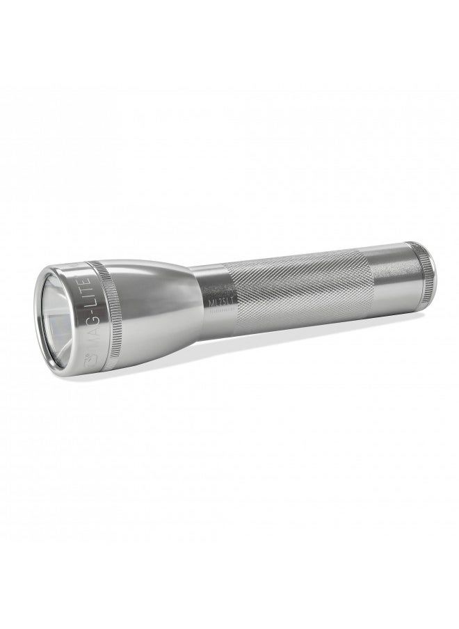 MAGLITE Maglite ML25LT LED 2-Cell C Flashlight, Silver  - Image 3