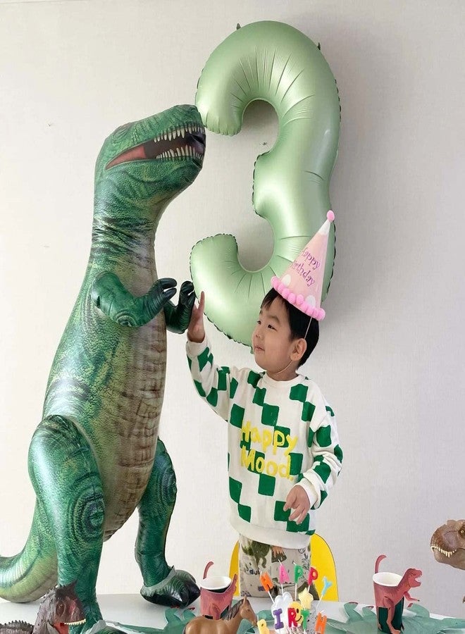 CHANGZHONG 40" Olive green Number Balloons Helium Foil Mylar Balloon Birthday Party banquet Decoration Digital 3 - Image 4