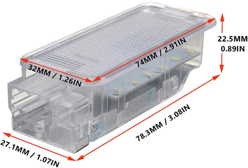 Wivplex LED Footwell and Trunk Lights for Peugeot and Citroen - Image 2