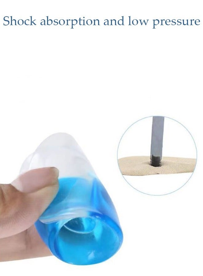 زوج واحد من وسادات قوس القدم اللاصقة، نعل الحذاء الداعم التقويمي لقوس القدم المسطحة، وسادات السيليكون الداخلية لتخفيف الضغط وآلام القدم، مقاس S - Image 4