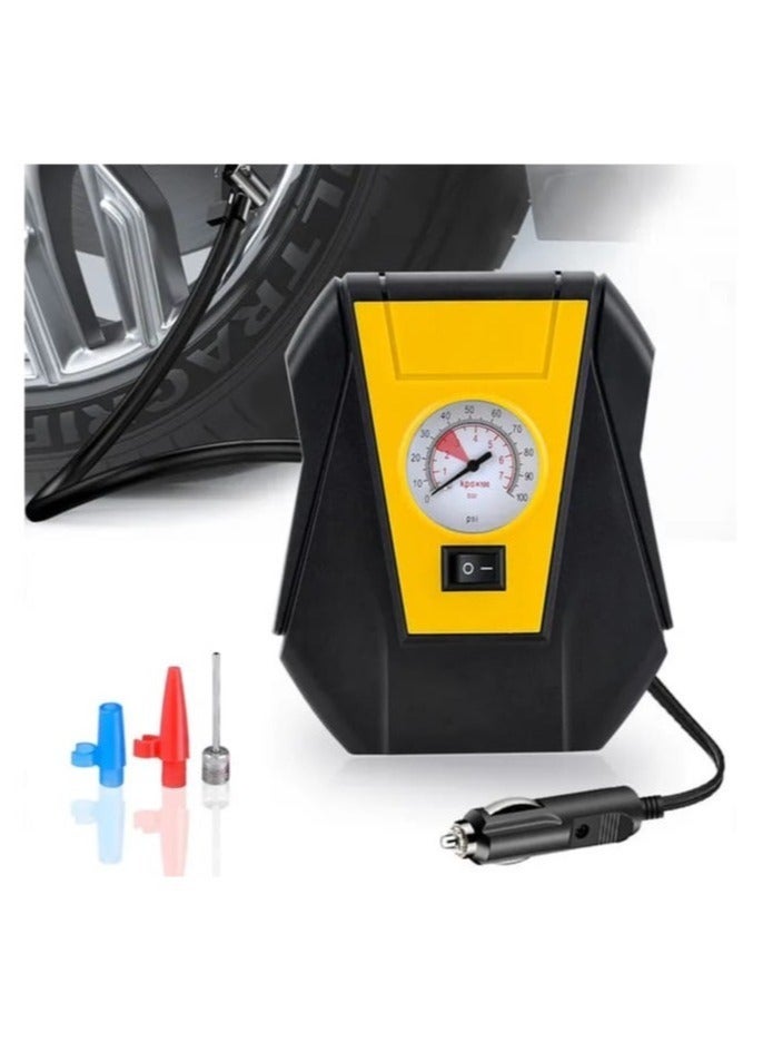 Denx DENX DX1790 air pump, 70 watts, pressure up to 100 PSI, with 3 meter cable for various tires  - Image 4