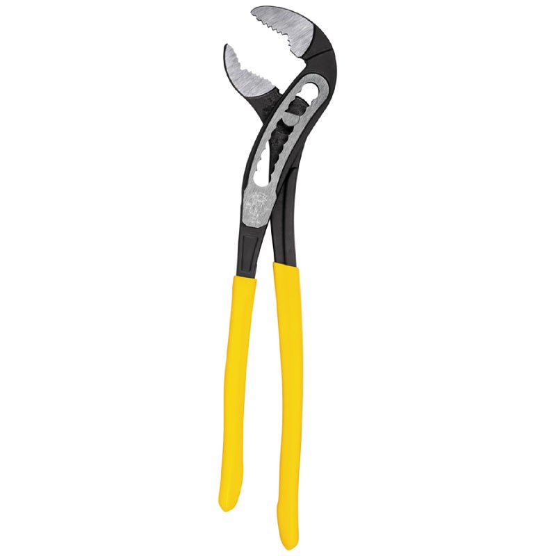Klein Tools D50512 12Inch Pump Pliers Classic Klaw QuickAdjust Tongue and Groove Curved Jaw Hardened Teeth for Maximum Torque