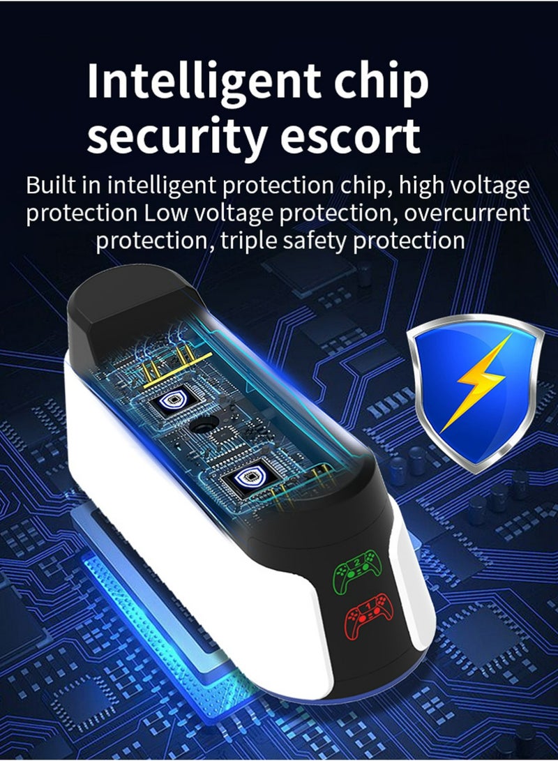 Fast Charging Dock for Playstation 5 Controller, LED Indicator, Click-in Design, Safe Intelligent Protection for PS5 Controller