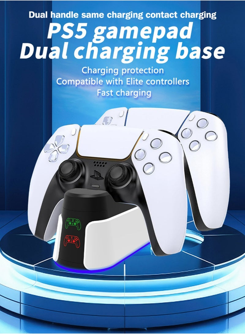 Fast Charging Dock for Playstation 5 Controller, LED Indicator, Click-in Design, Safe Intelligent Protection for PS5 Controller