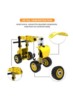 SYOSI Construction Toys For Children Aged 5 6 7 8 9+ Years, 100 Pieces DIY STEM Building Blocks Educational Toy Set, Creative Educational Building Toys For Boys & Girls, Engineering Toys Creative Set Gift  - Image 4