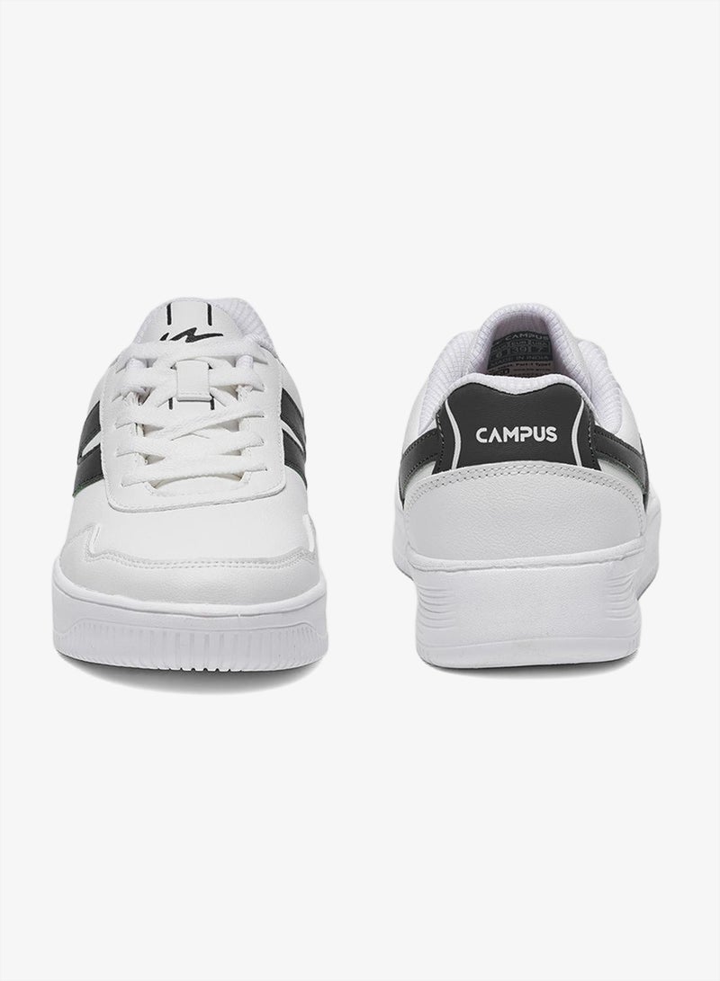 CAMPUS Women’s White Low Top Sneakers – Cool Urban Design Shoes with Memory Foam for All-Day Comfort - Image 4