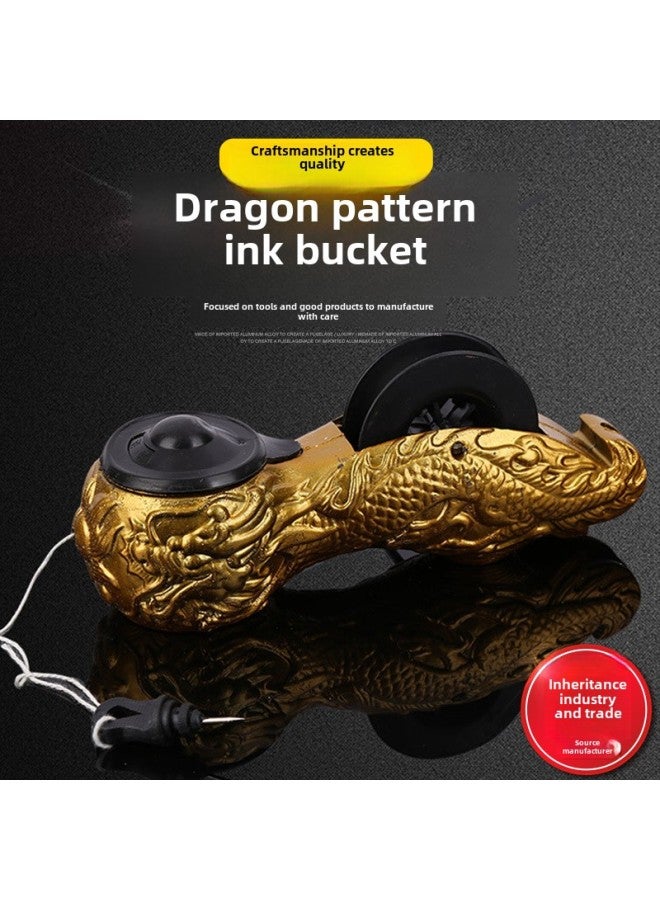 Top-quality Card Anti-fall High-grade Plastic Dragon Pattern Ink Dou Can't Fall 30 M Ink Dou Line With Ink-Model:Shuai Da Long Ink Dou  - Image 2