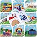 Faccito 24 Pcs Train Coloring Books Bulk Party Favors Trains Mini DIY Art Drawing Book Drawing DIY Art Painting Color Booklet Goody Bags Fillers Games Party Favors - Image 2