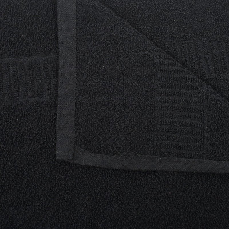 Kuber Industries Premium Design Soft Cotton Bath Towel, 30"x60"(Black), Standard (HS39KUBMART023831) - Image 3
