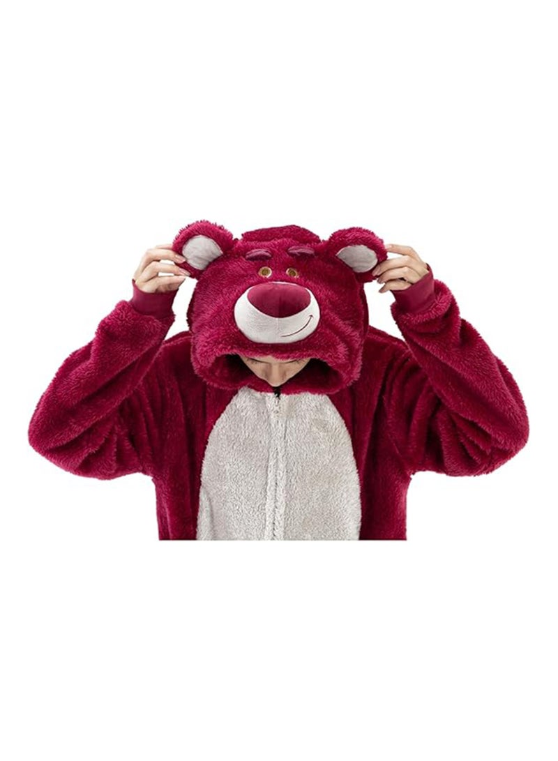 Snug Fit Unisex Adult Onesie Pajamas, Cosplay Animal One Piece  Costume Sleepwear Homewear  - Image 2