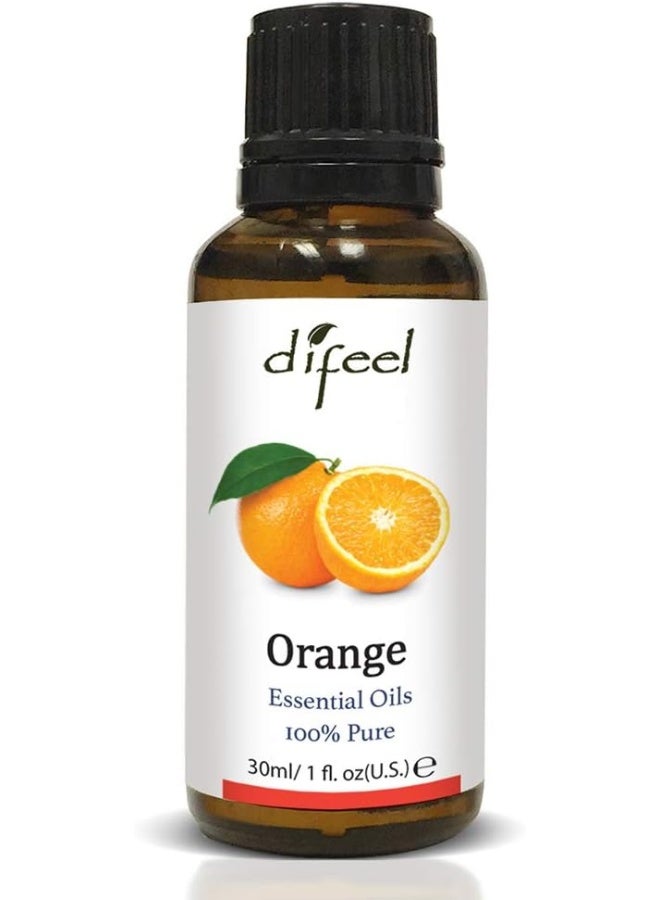 difeel Essential Oils 100% Pure Orange Oil 30 Milliliters - Image 1