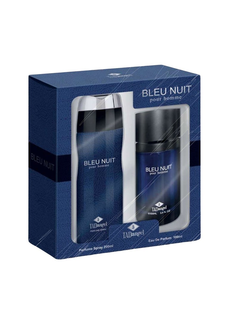 تاد انجل TADangel Bleu Nuit Men edp 100mL+ Deo 200mL Combo - Image 1