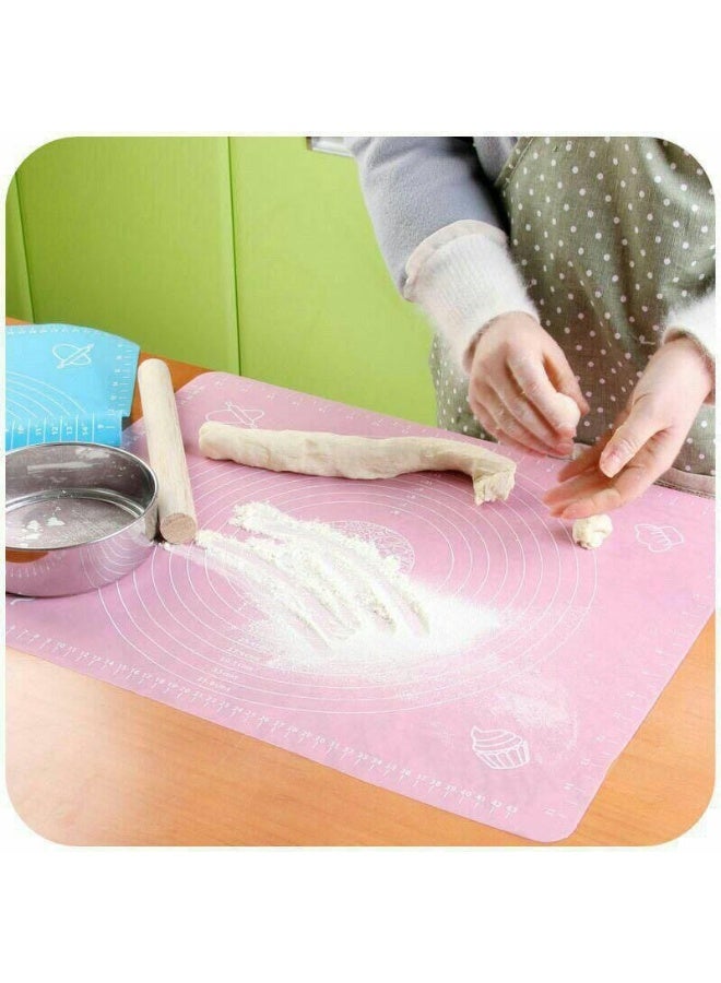 New Arrival! 🥰  Large Silicone Pastry Mat for Baking 🥐🍞 Made of heavy-duty silicone. Large size: 50 × 40 cm Graduated in centimeters for easy and precise use. Available in different colors. 🤌🤌📌 - Image 1