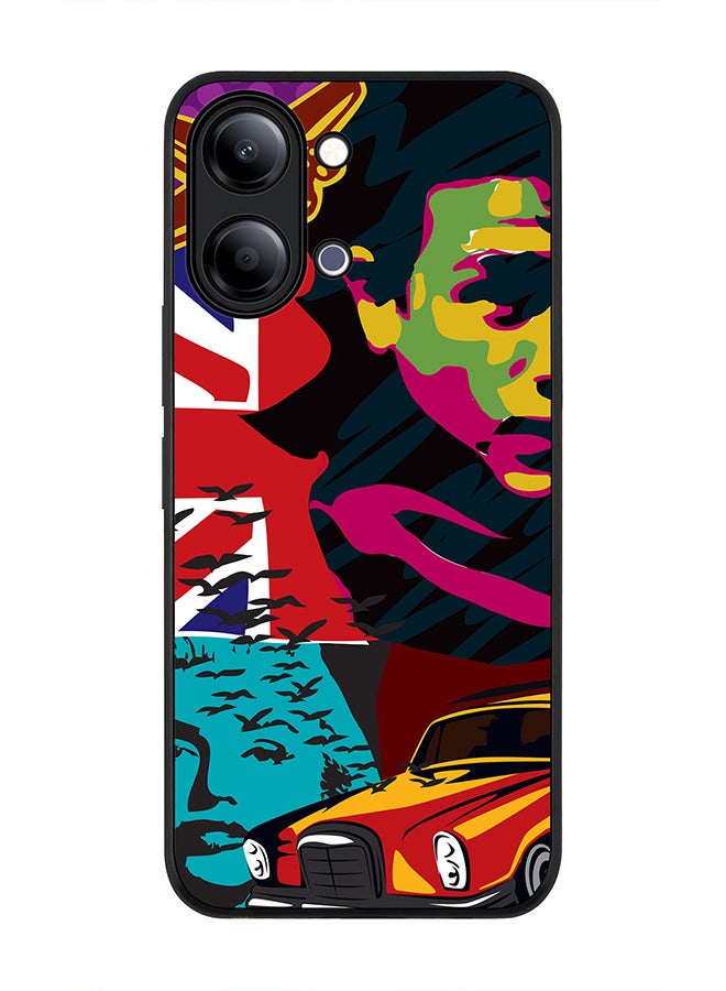 Stylizedd For vivo Y21 / Y11 Case,Slim fit Camera Protection, Shockproof Thin Phone cover  - Retro Spy - Image 1